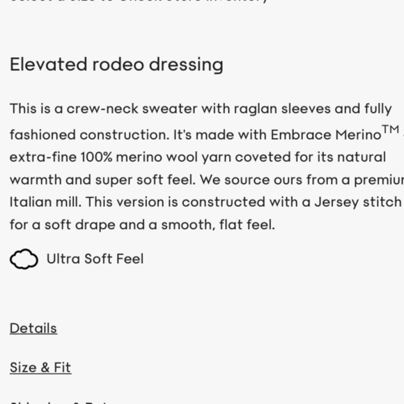 Aritzia Wilfred Free Stampede Sweater - Picture 9 of 9